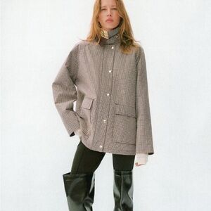 NWT H&M Jacket with Corduroy Collar XXS